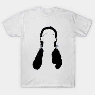 Wizard of Oz Dorothy Hair SIlhouette T-Shirt